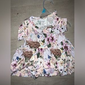 Posh peanut Easter hazel bunnies set Sz 6/12m